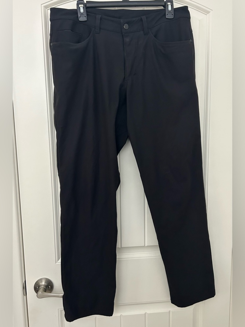 Lululemon Pants Mens 33x30 Black ABC Trouser Chino Pant Classic fit LM55835